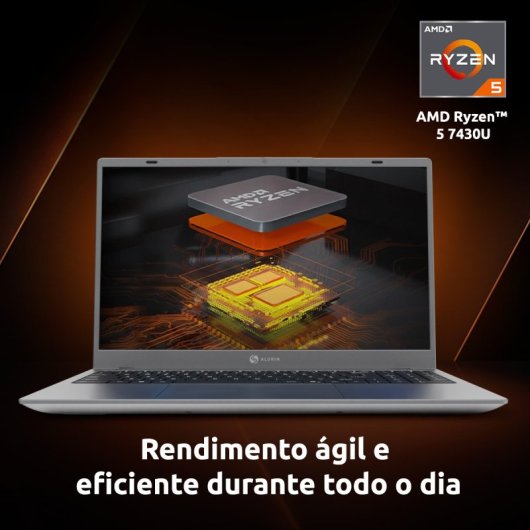 Portátil Alurin Flex Advance AMD Ryzen 5 7430 15.6" / 16GB / 512GB / Windows 11 Home (PT)