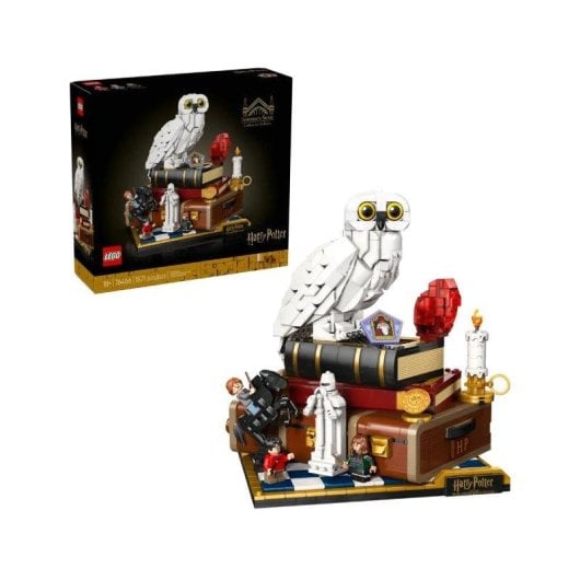 Set da Collezione LEGO Harry Potter 76466 con Minifigure Iconiche e Funzioni Interattive