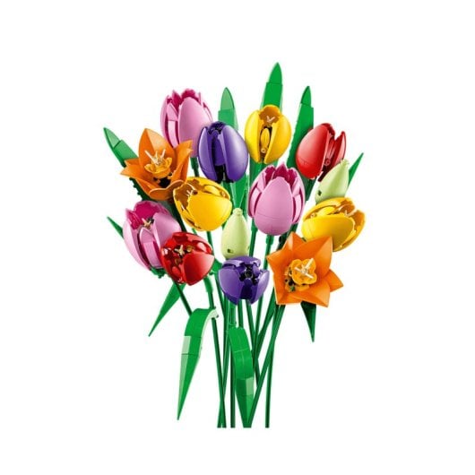 Set LEGO 11501 Botanical Bouquet de Tulipes Cores Vibrantes Tiges Ajustáveis
