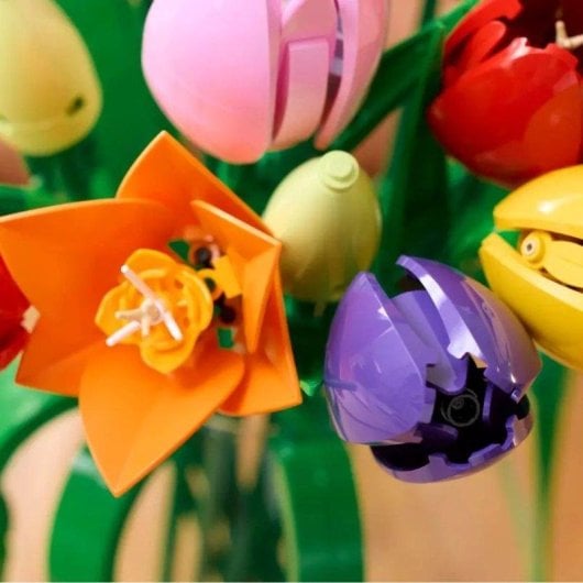 Bausteinset LEGO 11501 Botanical Bouquet Tulpen verstellbare Stiele Dekoration