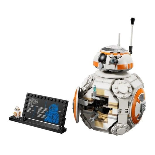 Jouet de construction LEGO Star Wars 75452 BB-8 569 pièces fonction tête rotative