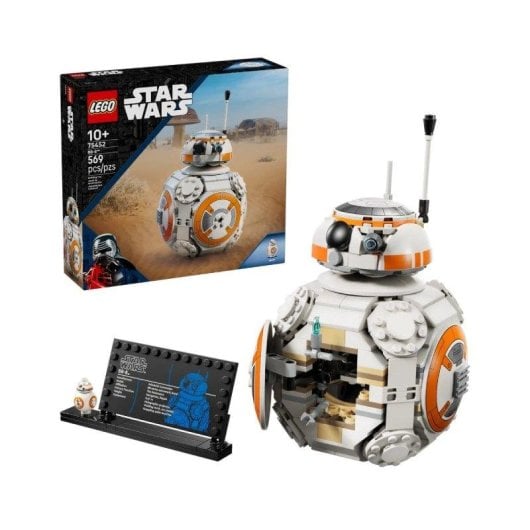 Jouet de construction LEGO Star Wars 75452 BB-8 569 pièces fonction tête rotative