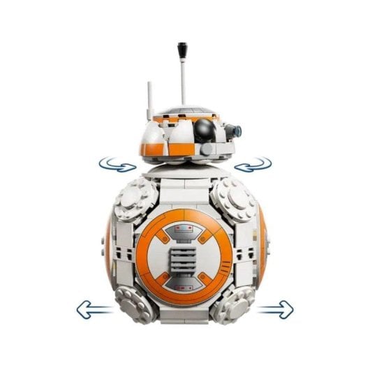 Jouet de construction LEGO Star Wars 75452 BB-8 569 pièces fonction tête rotative