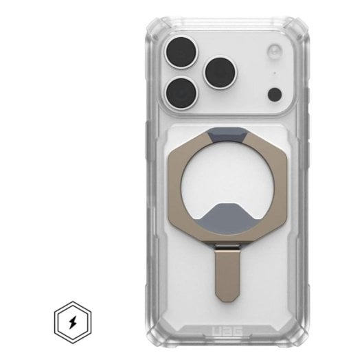 Funda para móvil Urban Armor Gear 114527114G36 Cover TPU Titane Transparente MagSafe pour iPhone 17 Pro