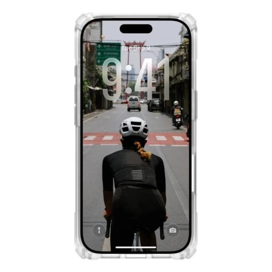 Funda para móvil Urban Armor Gear 114527114G36 Cover TPU Titane Transparente MagSafe pour iPhone 17 Pro