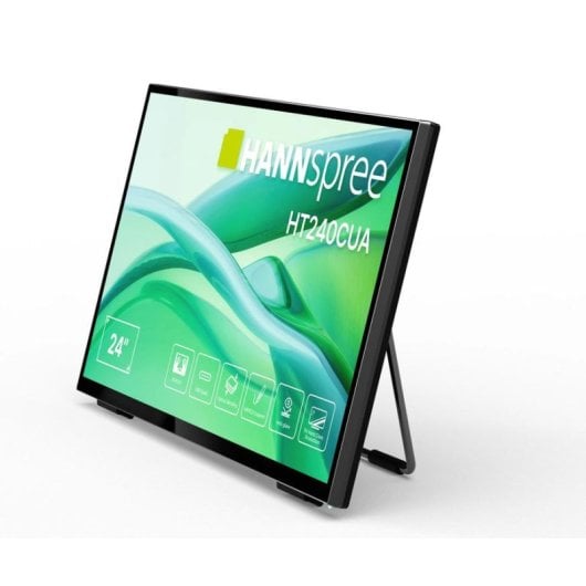 Monitor Hannspree HT240CUA 23.8" FullHD 100Hz VA Táctil 6ms Altavoces USB HDMI VESA