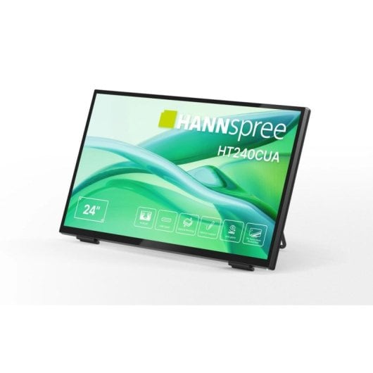 Monitor Hannspree HT240CUA 23.8" FullHD 100Hz VA Táctil 6ms Altavoces USB HDMI VESA