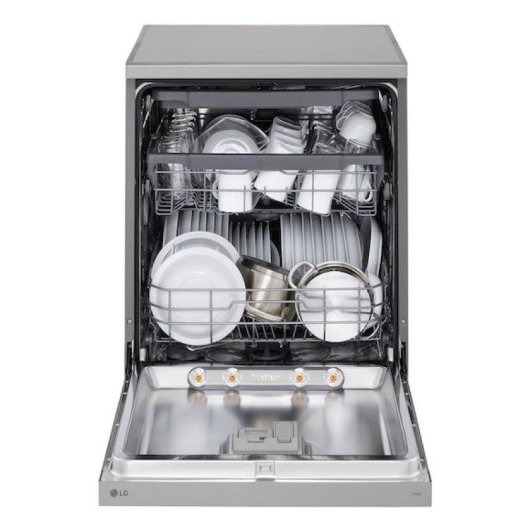 Lavavajillas LG DF273FV 14 Serviços Classe A Inox Antidedadas com Terceira Gaveta