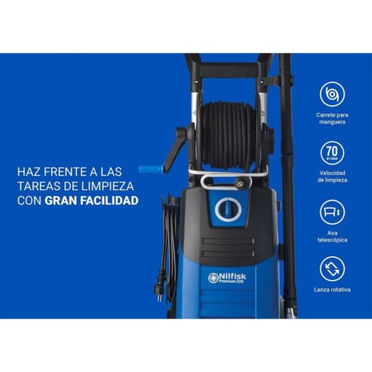 Hidrolimpiadora Nilfisk Premium 200-15 200 bars 3300 W 15 m