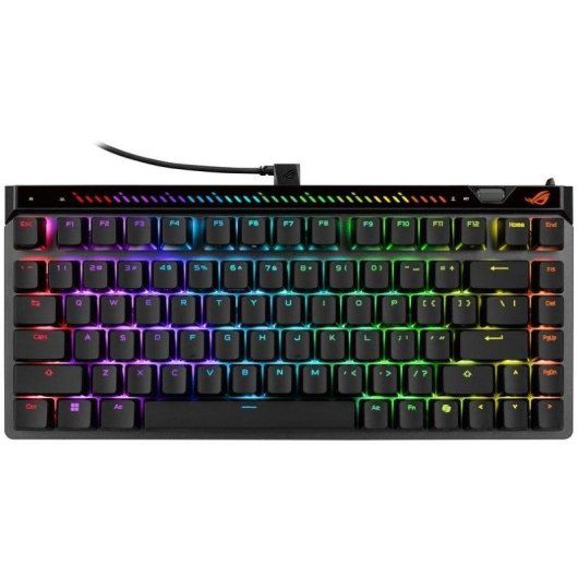 Teclado Asus ROG Falchion ACE 75 HE Hall Effect Magnético compacto RGB USA