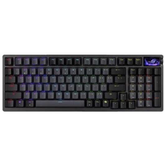 Tastiera Asus ROG Azoth 96 HE Hall Effect Magnetica 96% OLED Layout Inglese US RGB