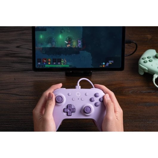 Mando 8BitDo Ultimate 2C Púrpura USB Tipo C PC Android Vibración