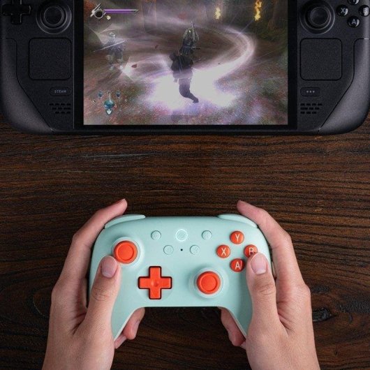 Manette sans fil 8BitDo Ultimate 2C Vert Bluetooth PC Android autonomie 32 h