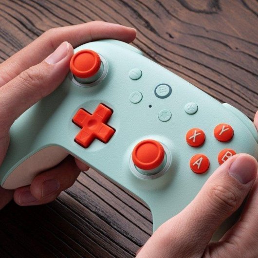 Manette sans fil 8BitDo Ultimate 2C Vert Bluetooth PC Android autonomie 32 h