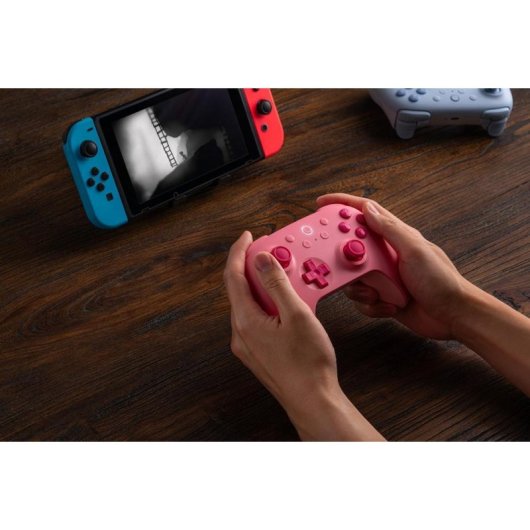 Comando sem fios 8BitDo Ultimate 2C Rosa Bluetooth para Nintendo Switch