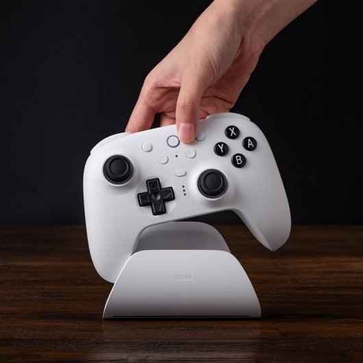Mando 8BitDo Ultimate 2 Wireless Bluetooth Blanco para SWITCH 2 y PC con vibración