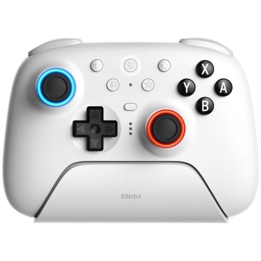 Mando 8BitDo Ultimate 2 Wireless Bluetooth Blanco para SWITCH 2 y PC con vibración