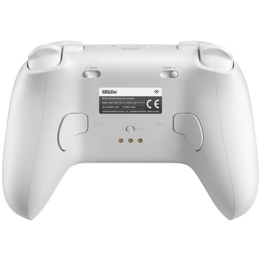 Mando 8BitDo Ultimate 2 Wireless Bluetooth Blanco para SWITCH 2 y PC con vibración