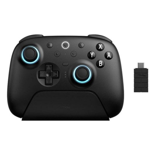 Mando 8BitDo Ultimate 2 Wireless Bluetooth Negro para SWITCH 2 y PC con vibración