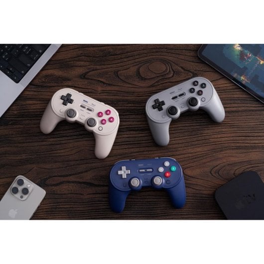Mando 8BitDo Pro 3 Bluetooth Inalámbrico y Cableado Clásico Multiplataforma