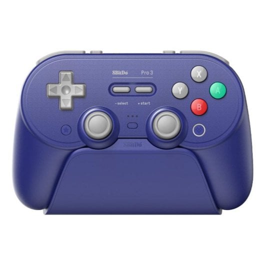 Mando 8BitDo Pro 3 Bluetooth Inalámbrico y Cableado Púrpura Multiplataforma