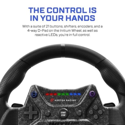 Kit Sim Racing Asetek Initium Racing Bundle Direct Drive 5.5Nm PC