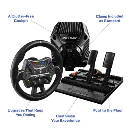 Kit Sim Racing Asetek Initium Racing Bundle Direct Drive 5.5Nm PC