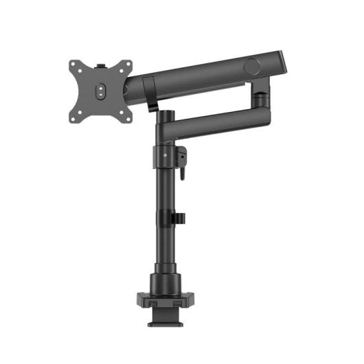 Soporte de mesa Kimex 015-2811 para monitor 17-40" muelle mecánico mástil negro