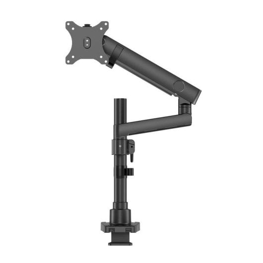 Soporte de mesa Kimex 015-2811 para monitor 17-40" muelle mecánico mástil negro
