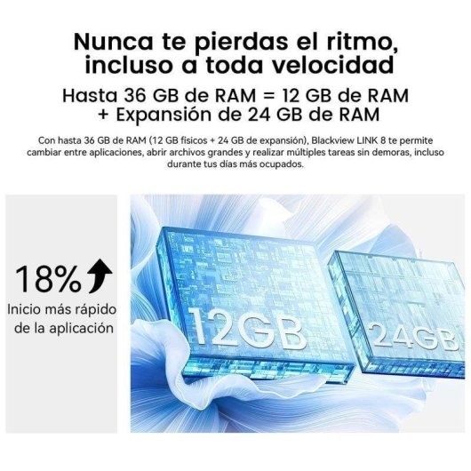 Tablet Blackview Link 8 WiFi 12,7" 6GB 256GB Gris