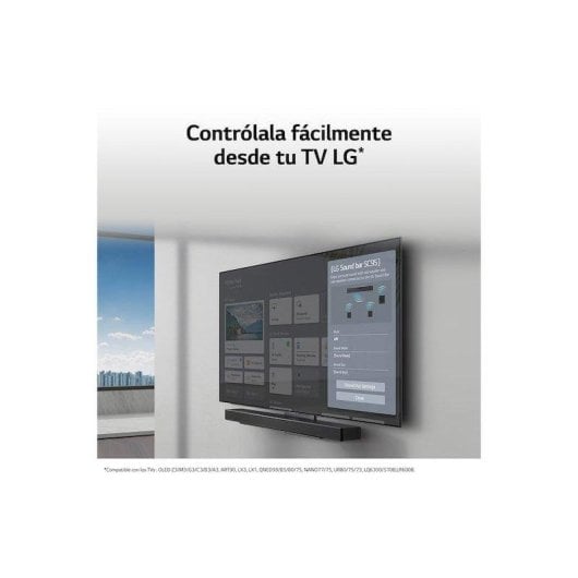 Barre de son LG SC9S Bluetooth WiFi 400W Dolby Atmos Subwoofer IA