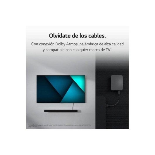 Soundbar LG SC9S 3.1.3 400W Bluetooth WiFi Dolby Atmos Schwarz