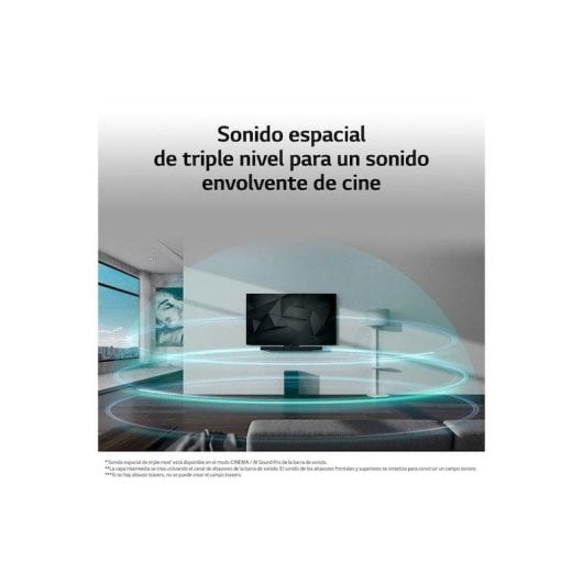 Barre de son LG SC9S Bluetooth WiFi 400W Dolby Atmos Subwoofer IA