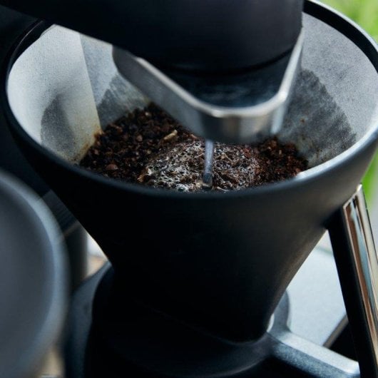 Máquina de café de filtro Melitta EPOS 1024-04 1L 8 chávenas moinho integrado preto dourado