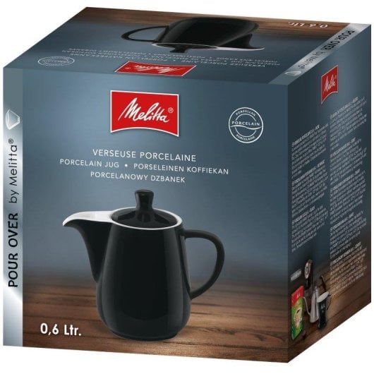 Jarra Melitta Pour Over 0,6L Porcellana Bianca Universale Resistente