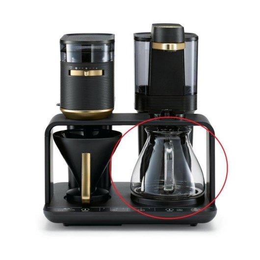 Jarra Melitta 6770549 Epos/Epour Vidrio Repuesto Cafetera 1 pieza