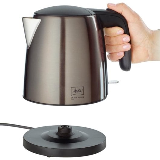 Tetera eléctrica Melitta 1018-06 1L 2200W acero inoxidable sin cables