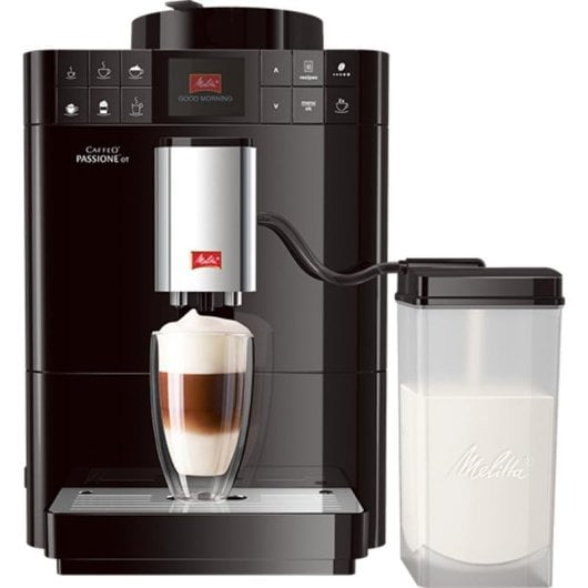 Máquina de café superautomática Melitta Passione OT 1,2 L 15 bares com moinho e reservatório de leite