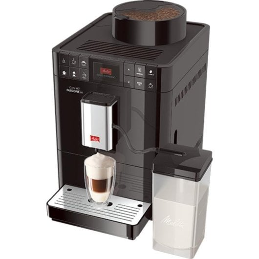 Máquina de café superautomática Melitta Passione OT 1,2 L 15 bares com moinho e reservatório de leite