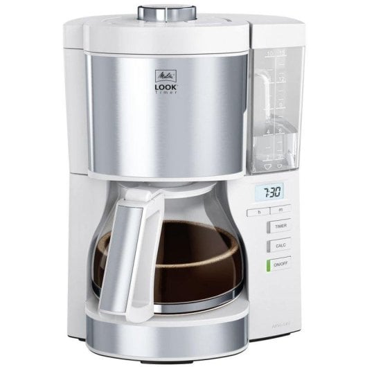Filterkaffeemaschine Melitta Look V Timer 1,25L 15 Tassen mit Timer und Aromawahl