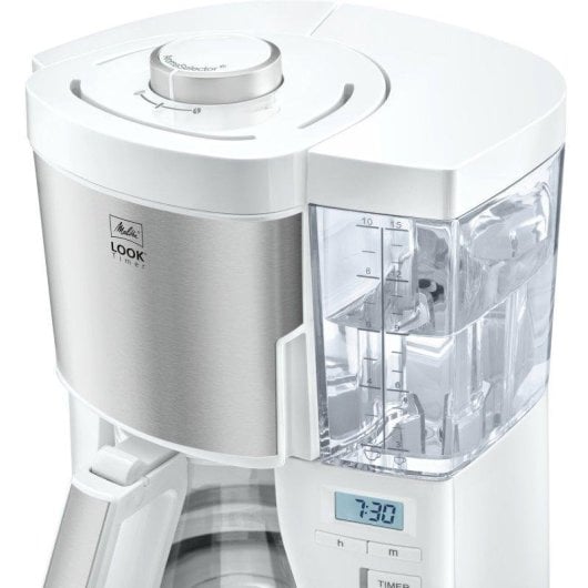 Filterkaffeemaschine Melitta Look V Timer 1,25L 15 Tassen mit Timer und Aromawahl