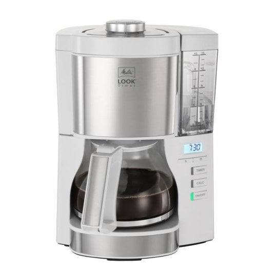 Filterkaffeemaschine Melitta Look V Timer 1,25L 15 Tassen mit Timer und Aromawahl