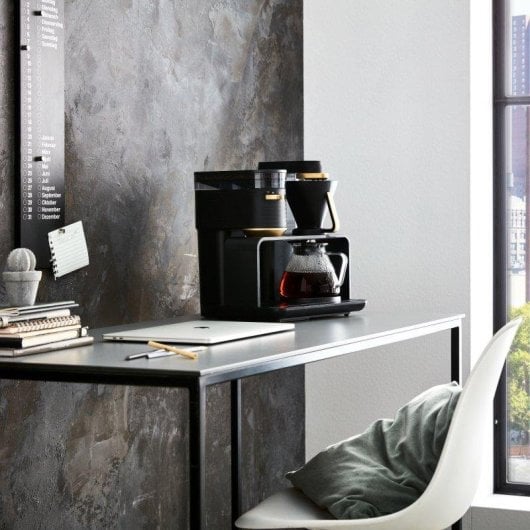 Filterkaffeemaschine Melitta Epos 1024-03 8 Tassen mit integriertem Mahlwerk und rotierender Brühdusche