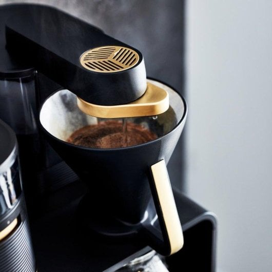 Filterkaffeemaschine Melitta Epos 1024-03 8 Tassen mit integriertem Mahlwerk und rotierender Brühdusche