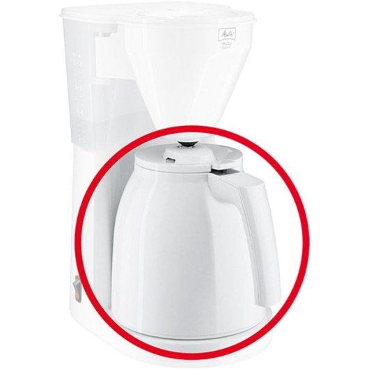 Jarra térmica Melitta 6742911 Blanco para Easy, Enjoy y Look IV Therm