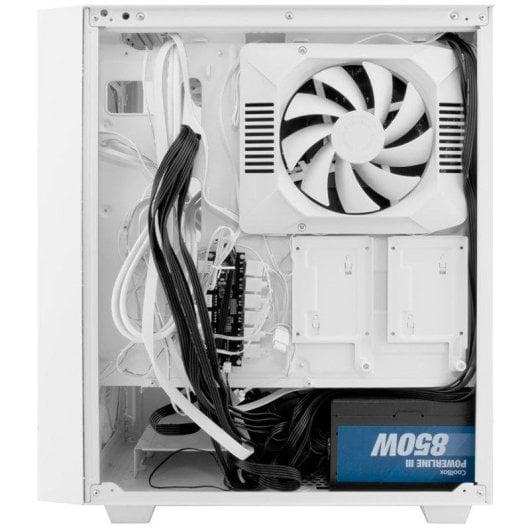 PC de bureau Deep Gaming Vortex Intel Core i7-14700F 64GB 2TB SSD RTX 5070 Windows 11 Pro Blanc
