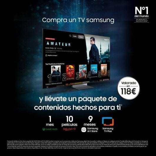 TV Samsung OLED TQ83S91FAEXXC 83" 4K UltraHD 100Hz Smart TV Tizen HDR10+ Pantone Dolby Atmos