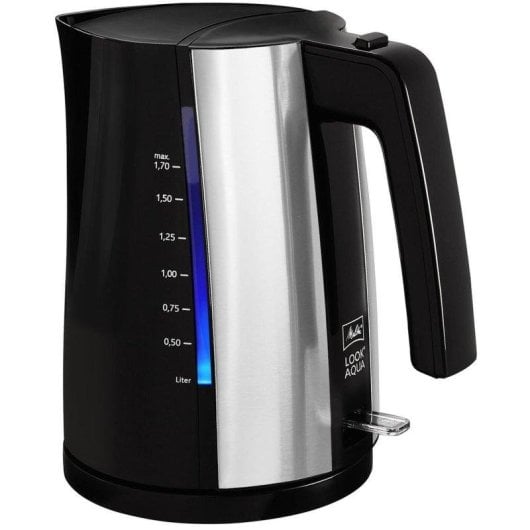 Tetera eléctrica Melitta Look Aqua 1,7 L 2400 W acero inoxidable apagado automático