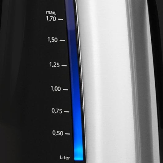 Tetera eléctrica Melitta Look Aqua 1,7 L 2400 W acero inoxidable apagado automático