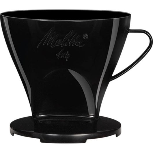 Portafiltro Melitta 6761018 plastica nero doppia uscita facile pulizia